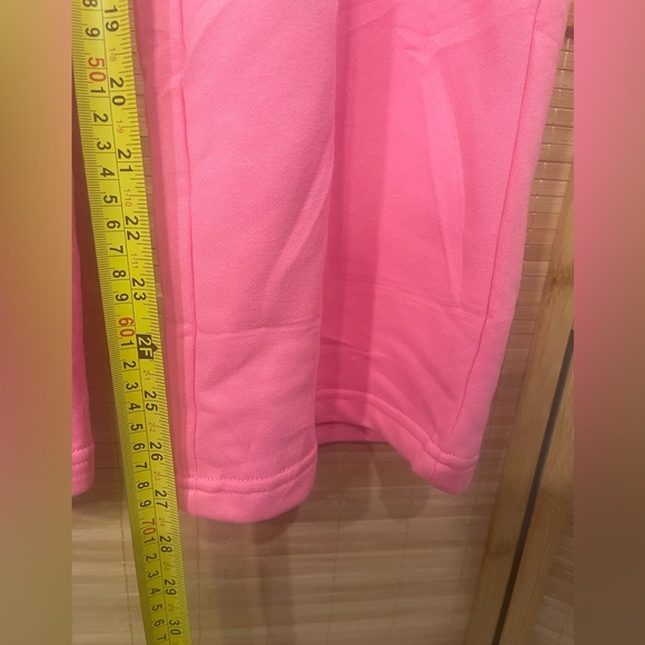 JEKAOYI Wide Leg Sweatpants Women High Waisted Baggy pink pants NWT medium - Picture 7 of 8